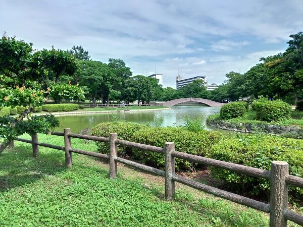 住之江公園の池