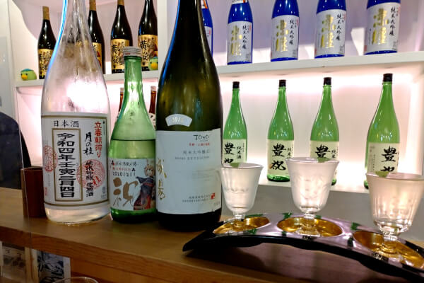 ３種類の日本酒