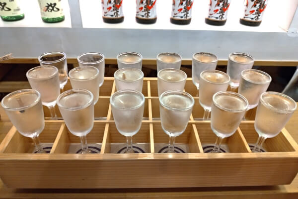 18種類の日本酒